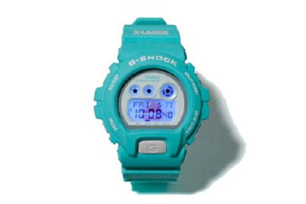 卡西欧联手X-LARGE 推出G shock 系列腕表 卡西欧 G shock