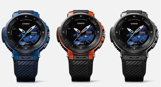 卡西欧推Pro Trek Smart智能手表 卡西欧 Pro Trek Smart智能手表